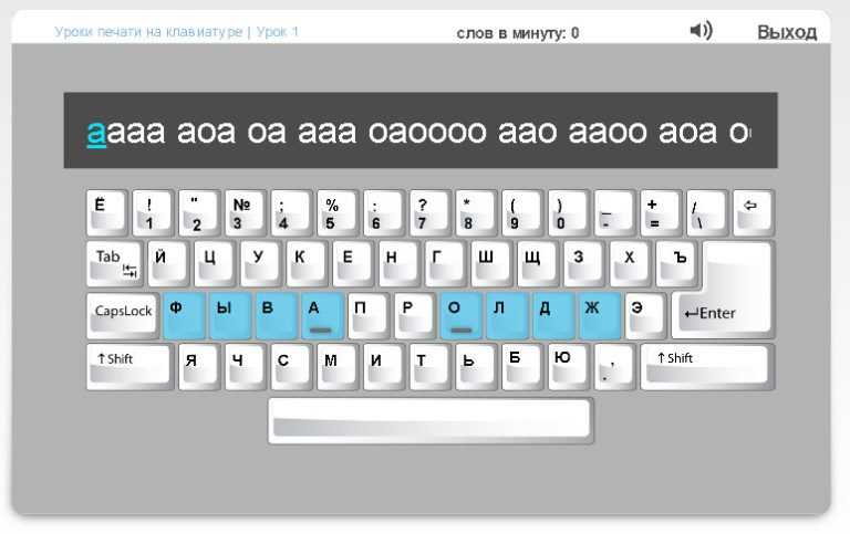 Результаты и достижения при использовании онлайн тренажеров для печати на клавиатуре