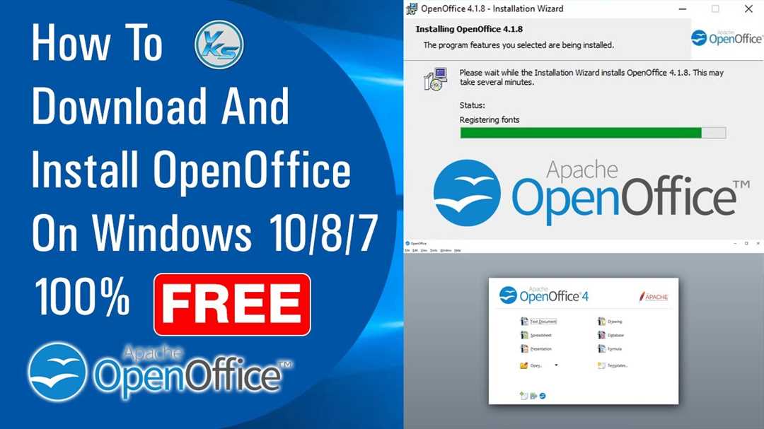 Как использовать OpenOffice на Windows 10