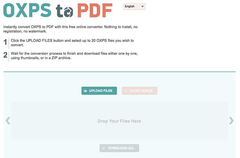 Онлайн-инструменты для преобразования файлов из формата OXPS в PDF