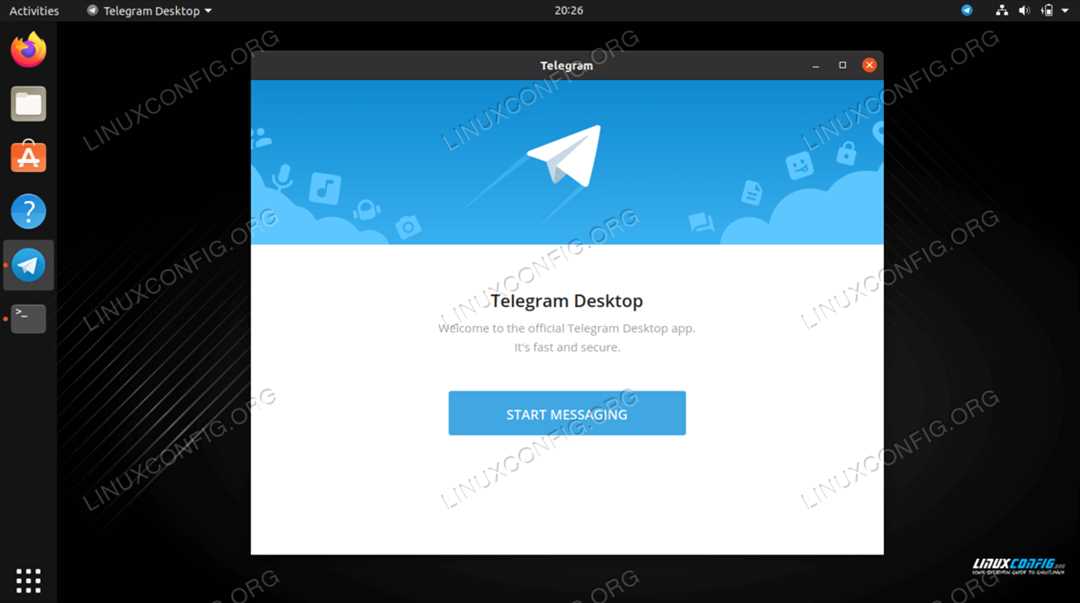 Установка Telegram на Linux